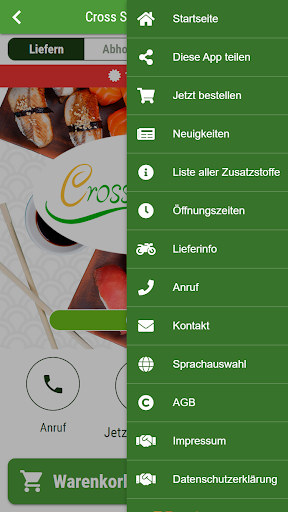 Cross Sushi Hamburg Screen 3