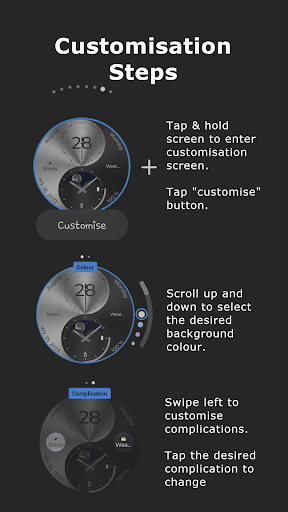 Yin Yang Watch Face Wear OS Screen 2