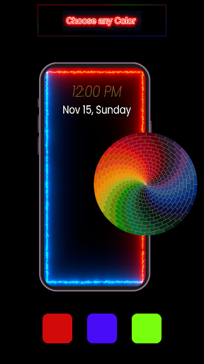 Android application Edge Lighting App screenshort