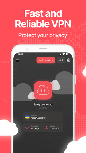 Android application CloudVPN - VPN proxy server screenshort