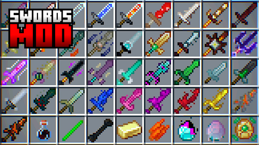 Android application Swords Mod for Minecraft PE screenshort