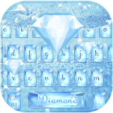 Blue diamond Keyboard Theme icon
