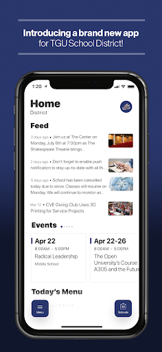 Android application TGU School District, ND screenshort