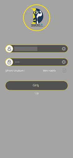 Android application Diamond Fitness screenshort