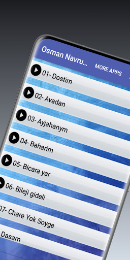 Android application Osman Navruzov 2023 screenshort