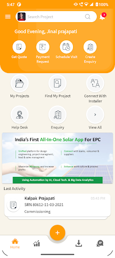 SOLAR MITRA Screen 3