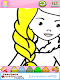 screenshot of Princess Girls Coloring Book