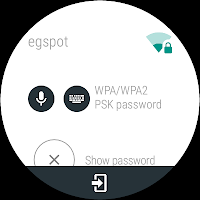 screenshot of Wi-Fi Manager for Wear OS