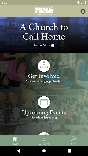 Android application Living Hope Church Brea screenshort
