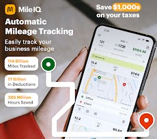 Mileage Tracker & Log - MileIQのおすすめ画像1
