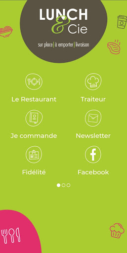 Android application Lunch&Cie screenshort