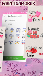 Imágen 2 WASticker de amor stickers android
