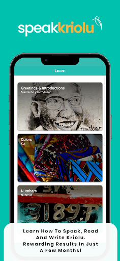 Android application Speak Kriolu screenshort