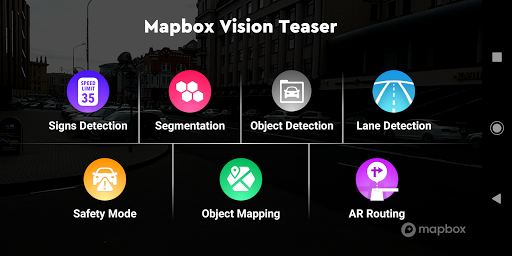 Android application Vision SDK Teaser screenshort