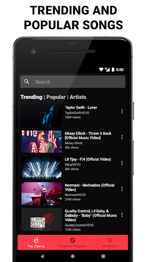 Android application Music & Videos - Music Player screenshort