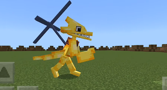 Yellow Friends 2 In Minecraft