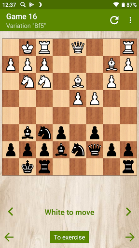 Screenshot of Classic Caro-Kann (full ver.)