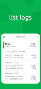 Work Log: Time Tracker