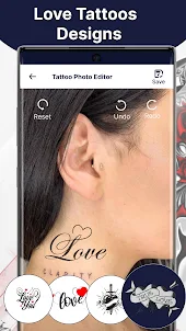 Tattoo Maker- tattoo on photos