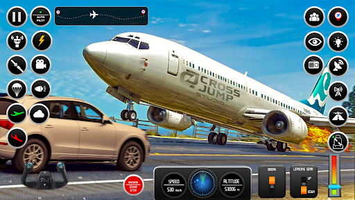 Flight Simulator Airplane Game Screen 2