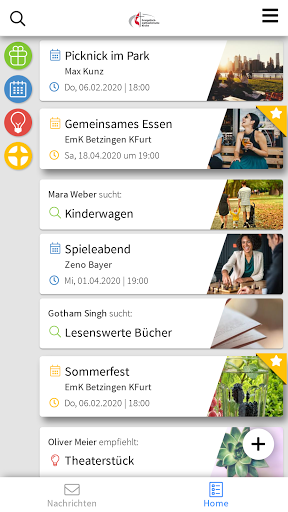 Android application EmK Achalm Region Reutlingen screenshort