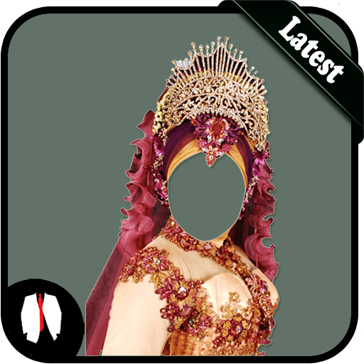 Wedding Hijab Woman Photo Suit