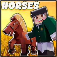 Mod Horses for MCPE + Map