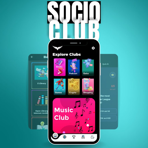 SocioClub - Super App Screen 2