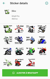 Stickers Moto Bike for WhatsAp 1.0 APK screenshots 3