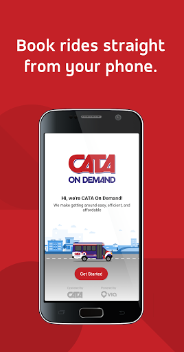 Android application CATA On Demand screenshort