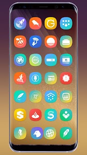 Farve S8 - Icon Pack Skærmbillede