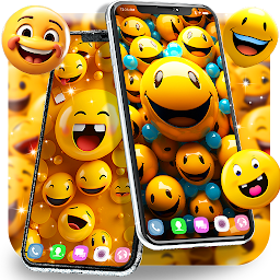 Imatge d'icona Emoji smiley face wallpapers