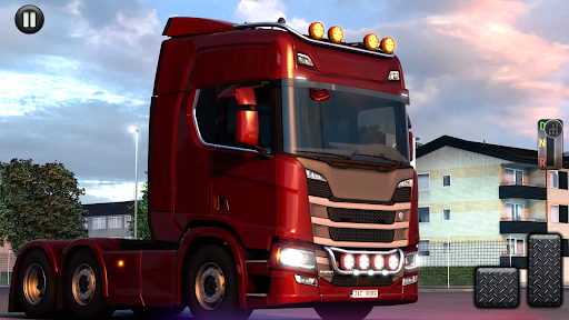 Android application Truck Driving Game:Europe screenshort