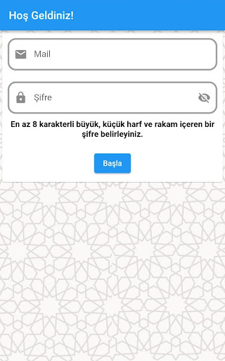 Android application Talebe Cetveli screenshort