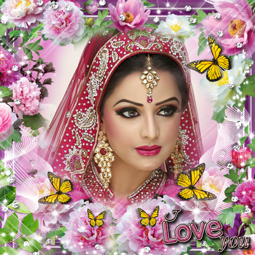 Flower photo frame for PC / Mac / Windows 11,10,8,7 Free Download