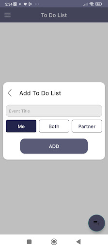 Android application We2Connect screenshort