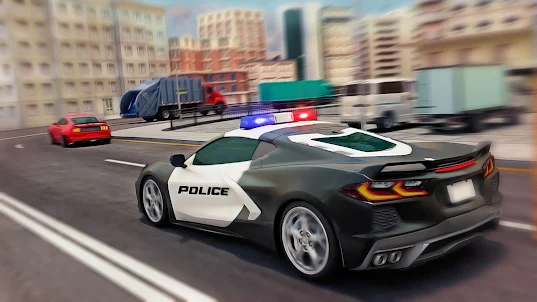 Police Car Chase Drive Games
