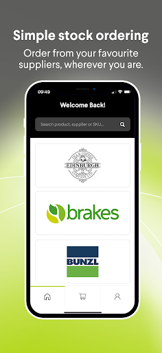 Android application Orders Made Simple screenshort
