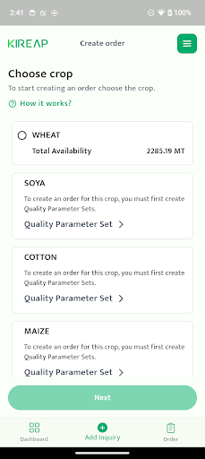 KIREAP Offtaker Screenshot 2 - AppWisp.com