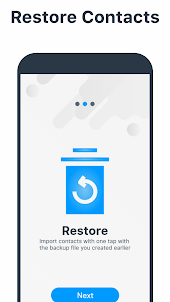 Contacts Backup - Recovery App