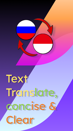 Android application Russian Indonesian Translate screenshort