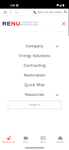 RENU Contracting Restoration Screen 2