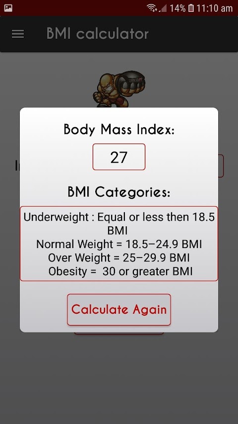 Fight.Tv BMI Calculatorのおすすめ画像4