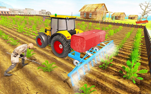 US Tractor Farming Simulator Harvest Farming Games 1.40 APK screenshots 12