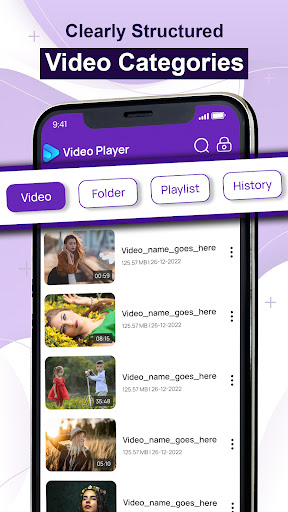 HD Video Player Screen 2