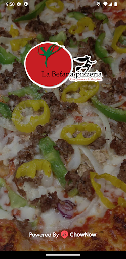 Android application La Befana Pizzeria screenshort