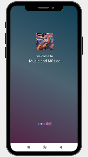 Android application Music and Música screenshort