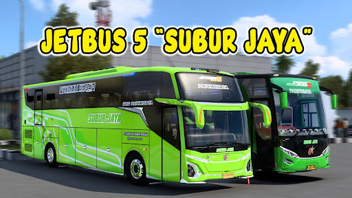 Android application Mod Bussid Jetbus 5 super screenshort