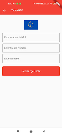 Android application Nsewa - Remittance & Recharge screenshort