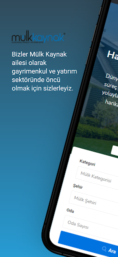 Android application Mülk Kaynak screenshort